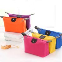 [两个装]随身化妆包便携防水大容量化妆品口红收纳包方包饺子包