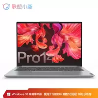联想(Lenovo)小新Pro14标压锐龙版 2021款 高性能全面屏轻薄本笔记本电脑(8核16线程R7-5800H 16G 512G 2.2K 低蓝光 护眼屏)银
