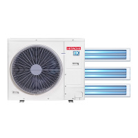 EX日立中央空调一拖三4匹变频家用多联机RAS-100M4NQ(含A级安装工艺)