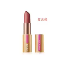 ZAO口红鲜机杏仁撩色口红不脱色法国天然有机唇膏正品421