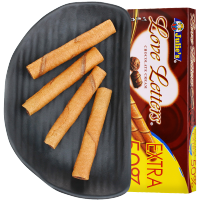 马来西亚进口零食Julie＇s/茱蒂丝可可乐巧克力蛋卷好吃的特产手信下午茶糕点休闲150g