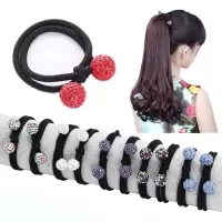 10件套新款韩版头绳发饰发绳多层皮筋头绳丸子头发饰