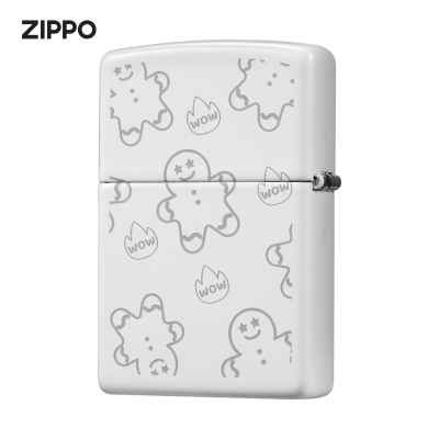 美国芝宝zipoo正版打火机姜饼人圣诞节zppo正品防风煤油个性zippo