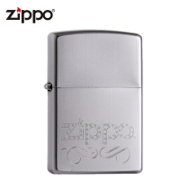 美国芝宝磨砂雕刻涡卷24335煅沙标志之宝官方正品男士送礼物zippo
