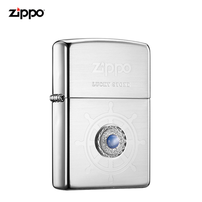 美国zipoo打火机正版幸运石日韩版爱情石之宝个性zippo