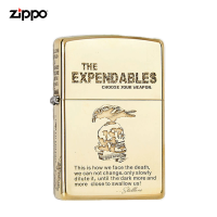 正品进口zippo芝宝打火机纯铜敢死队防风煤油创意个性男士耐用礼物zip