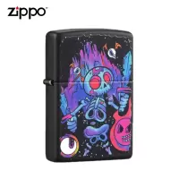 官方正品ZIPPO打火机之宝为爱而战煤油防风打火机创意骷髅送礼zip