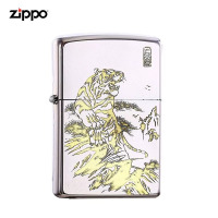 正品之宝Zippo上山虎防风煤油打火机正版芝宝zip男士礼物