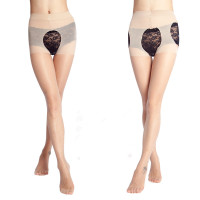 (3条起发)夏女超薄胖mm性感情趣加长加大码开裆免脱春秋加厚连裤袜开档丝袜