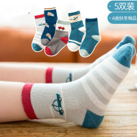 儿童袜子纯棉春秋厚款女童男童新生儿宝宝棉袜中大童婴儿中筒秋冬