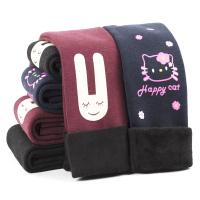 女童女宝加厚加绒打底裤长裤儿童裤子绒裤秋冬童装宝宝棉裤保暖裤