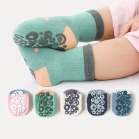 婴儿地板袜防滑宝宝春秋冬室内学步袜软底隔凉儿童鞋袜子加厚袜套