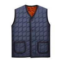 老平衫新款中老年马甲男加绒加厚棉马夹贴身保暖坎肩爷爷背心冬秋