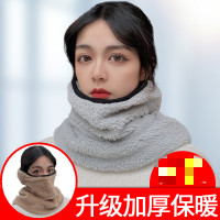 围巾女秋冬季百搭围脖护颈椎加厚脖套防寒保暖套头耳罩三合一