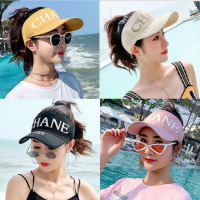 帽子女春秋遮阳夏季骑车防晒太阳帽男户外运动跑步学生学车空顶帽