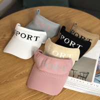 韩版新款亲子帽子母女遮阳帽儿童防晒大沿帽子男夏天针织空顶帽女