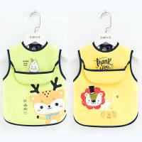 宝宝吃饭围兜防水防脏免洗儿童罩衣男女婴儿饭兜小孩无袖夏季围裙