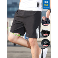 短裤男士夏季速干五分休闲潮流外穿宽松大裤衩沙滩七分裤子运动裤
