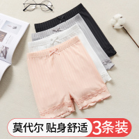 夏季薄款女童短裤雪纺外穿透气防走光儿童安全裤保险裤打底裤小孩