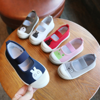 春秋新款儿童帆布鞋女童球鞋小白鞋男童休闲鞋板鞋软底小童宝宝鞋