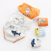 2021夏季薄款纯棉男童三角小内裤幼儿儿童短裤小童中大童裤头裤衩