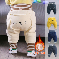 婴儿裤子2021冬款宝宝大pp裤加绒加厚男女新生儿保暖大屁屁裤春秋