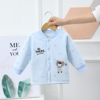 婴儿棉衣上衣加厚秋冬纯棉6-9个月男女宝宝1-2岁儿童棉袄外套夹棉