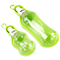 [萌吉宠]狗狗外出水壶水粮两用杯一体喝水器便携水杯挂式宠物饮水喂水用品