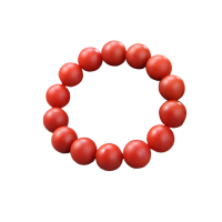 依帝魅手链保山南红手串手链天然柿子红玛瑙石佛珠男女士款配饰正品