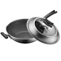 苏泊尔X晶盾不锈钢炒锅CC34JA2