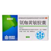 康恩贝 氨咖黄敏胶囊12粒/板缓解普通感冒及流行性感冒引起的发热头痛四肢酸痛打喷嚏流鼻涕鼻塞咽喉痛
