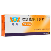 可定 瑞舒伐他汀钙片 10mgx7片x4板/盒