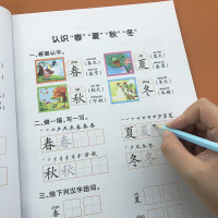 幼小衔接语文学前识字书幼儿园中大班升一年级入学准备启蒙早教教材幼儿看图说话写话读儿歌学古诗认字书3-6岁儿童语文常识