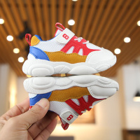 2019春季新款女童运动鞋儿童老爹小白鞋男童鞋子时尚个性小熊鞋