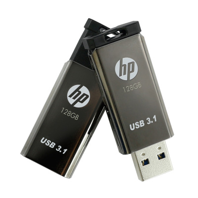 HP/惠普X770W海量高速商务盘 128GB USB3.1闪存盘 高质量坚固钢材打造