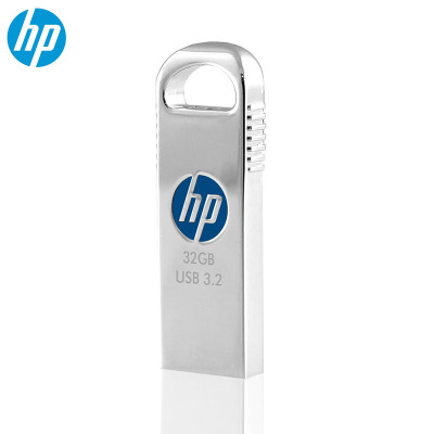HP惠普X306W 32GB USB 3.2 Gen 1 全金属闪存盘 商务高速传输 无盖式一体成型 适合车载电脑两用