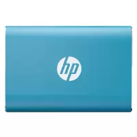 HP 惠普P500 USB3.1 250GB 高速传输移动固态硬盘(便携式迷你移动硬盘 Type-C接口)蓝色