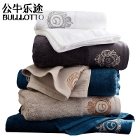 公牛乐途2021五星级酒店纯棉成人加厚加大柔软吸水情侣男女大号浴巾定制