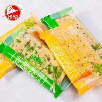 怡鹭苏打饼干500g香葱味 低脂食品办公室休闲零食