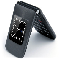 守护宝(上海中兴) L660 双屏翻盖老人机 超长待机老人手机 移动/联通2G 双卡双待 学生备用老年功能机 天空灰