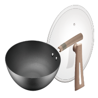 有钛真不锈铁锅[HC30A2]