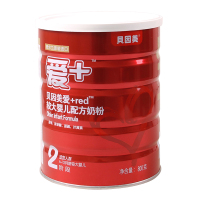 贝因美官方旗舰店 红爱 较大婴儿配方奶粉2段800g罐装6-12个月适用 爱尔兰原装原罐进口