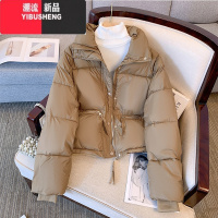 YIBUSHENG2023年韩系小个子加厚保暖外套新款时尚羽绒棉服女冬季短外套