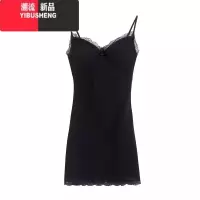 YIBUSHENG纯欲性感紧身吊带连衣裙女季显身材辣妹修身收腰后妈包臀短裙