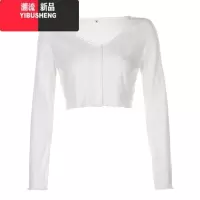 YIBUSHENGIAEY法式温柔风碎花吊带连衣裙开衫紧身包臀裙复古花卉气质中长裙