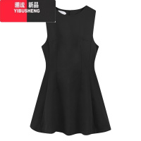 YIBUSHENG纯欲气质掐腰连衣裙女装季小个子辣妹高级感收腰显瘦A字短裙子
