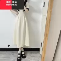 YIBUSHENG法式气质高级感Polo连衣裙子女装季2024新款小个子收腰显瘦长裙