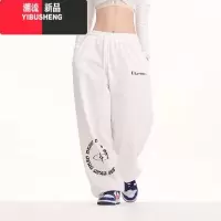 YIBUSHENG街舞潮牌爵士舞裤子jazz美式街头阔腿运动裤女高腰宽松休闲裤
