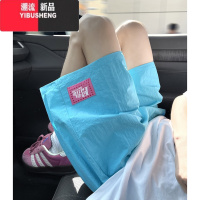 YIBUSHENG多巴胺运动短裤女2024新款季速干中裤子休闲宽松大码胖mm五分裤
