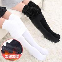 女童连裤袜秋冬季加绒加厚保暖跳舞打底裤子外穿儿童白色舞蹈袜 威珺
